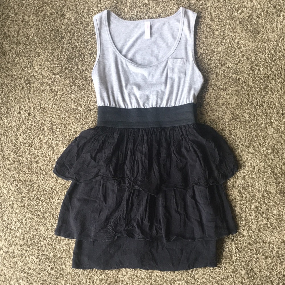 Black & Grey Dress